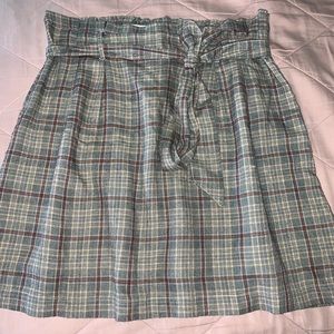 AE Plaid Skirt